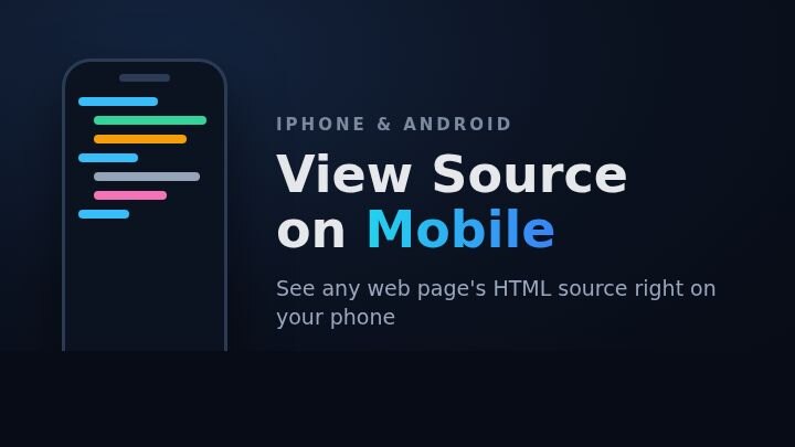 View Source on Mobile
